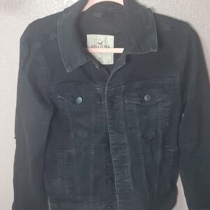 Hollister Black Denim Jacket